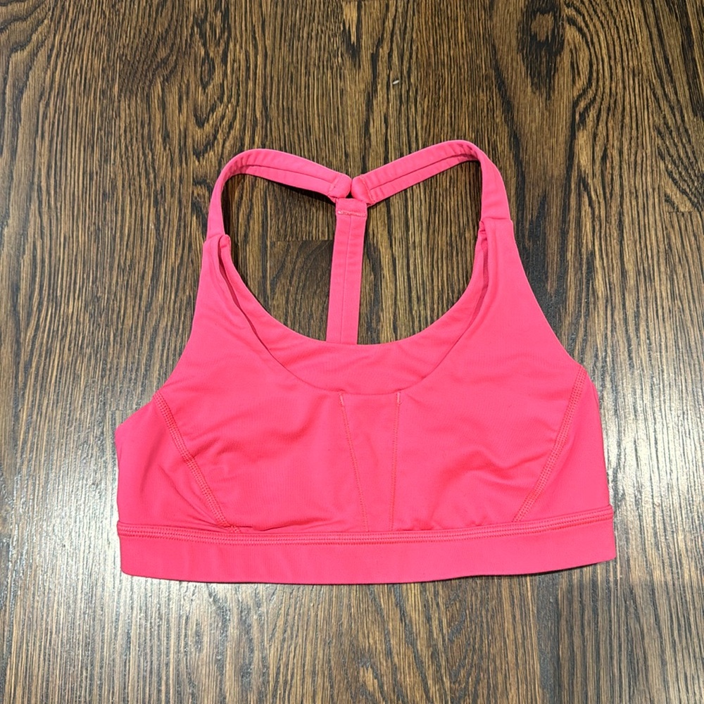 Pink Lululemon Sports Bra